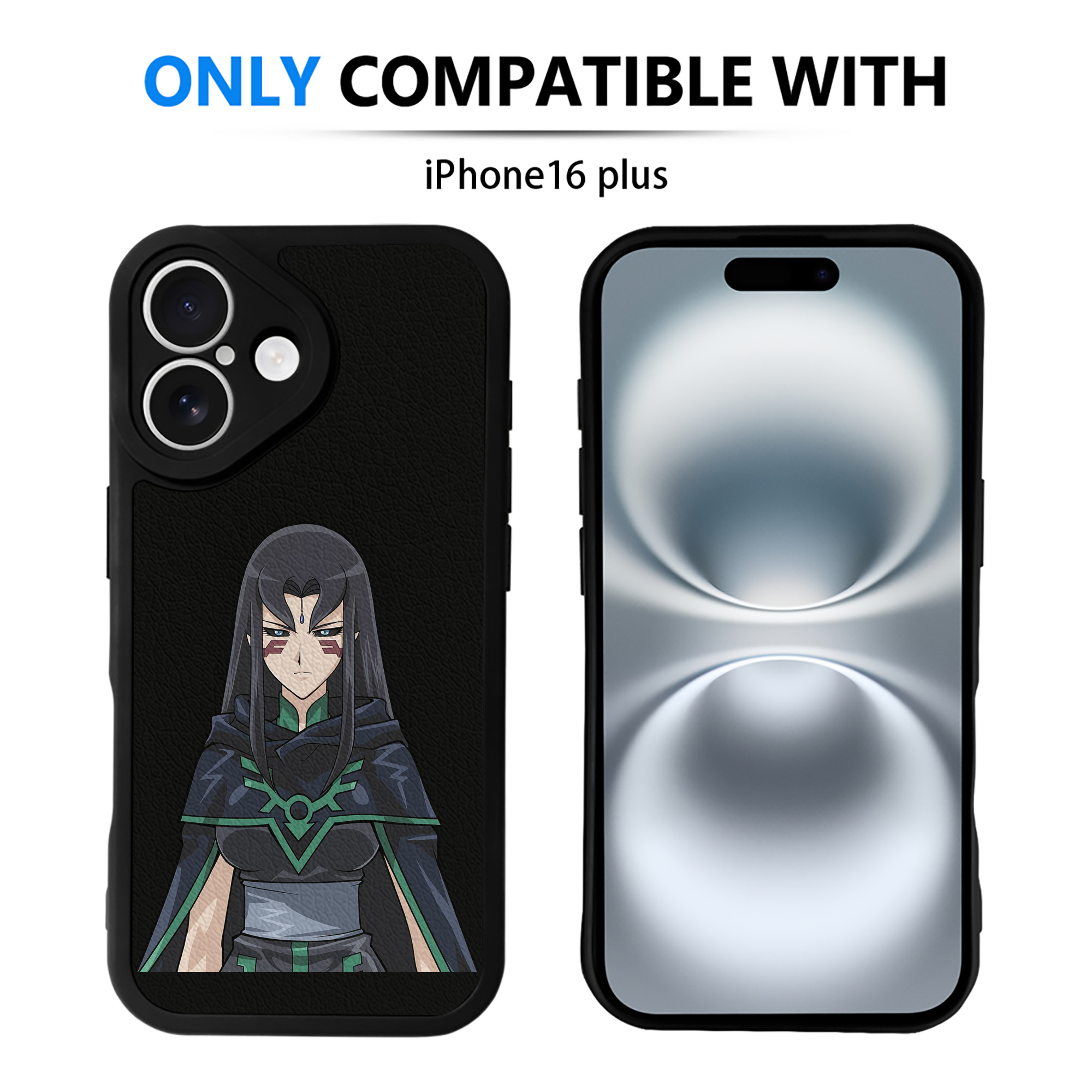 遊☆戯☆王 Yu-Gi-Oh! 【iPhone 16シリーズ対応】シリコンスマホケース（レザー調） 材質：シリコン